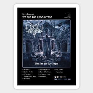 Dark Funeral - We Are The Apocalypse Tracklist Album Magnet